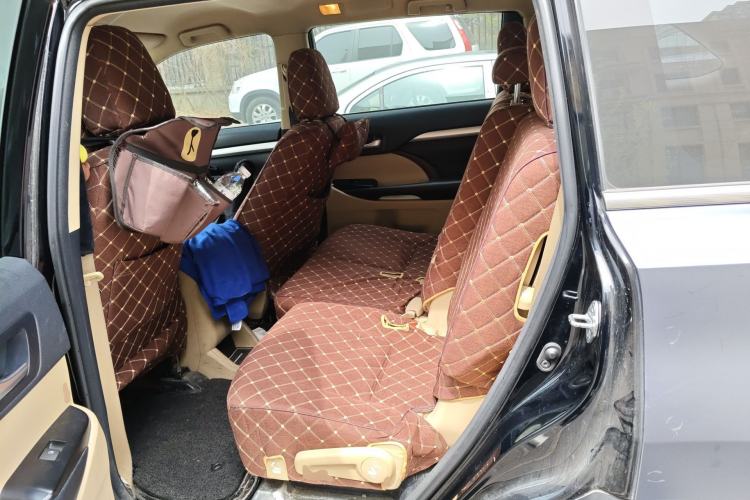 Used Toyota Highlander 2017 2.0T Four-Wheel Drive Elite Edition 7-Seater Left Rear Seat