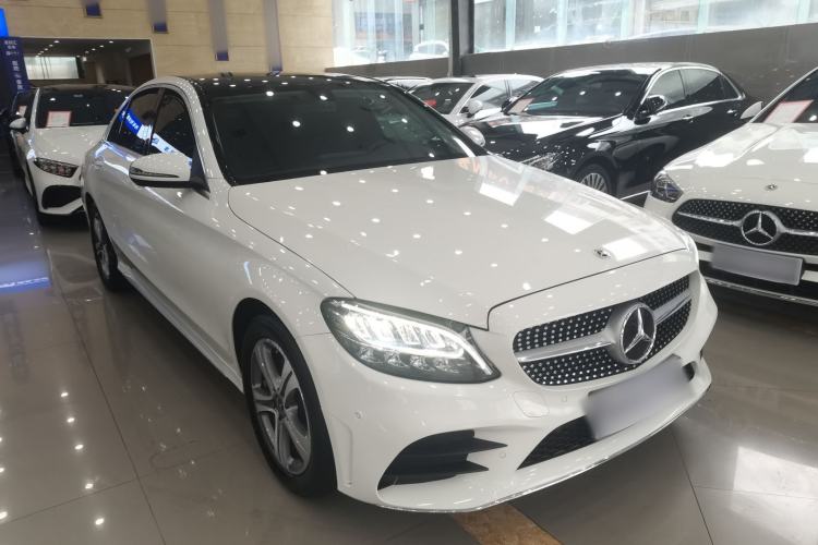 Used Mercedes-Benz C-Class 2021 C 260 L Sport Edition Front Right 45 Deg