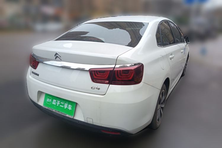 Used Citroen C4 Sega 2018 1.6L Automatic Luxury Model Rear Right 45 Deg