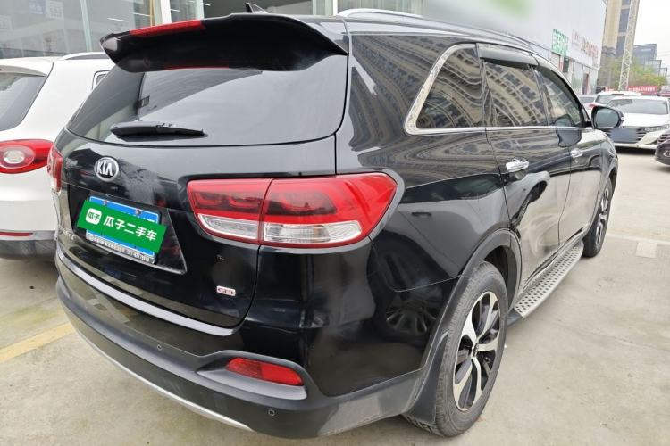Used Kia Sorento 2015 Sorento L 2.4L Gasoline 4WD Elite Edition 5 Seats China IV Standard Rear Right 45 Deg