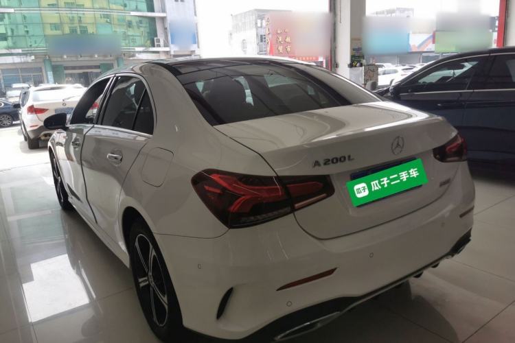 Used Mercedes-Benz A-Class 2022 Restyled A 200 L Sport Sedan Dynamic Version Rear Left 45 Deg