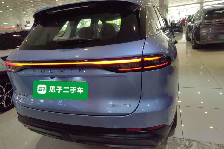 Used Chery Fengyun T9 2024 120 Long-Range Flagship Version 7 Seats Ternary Lithium Rear