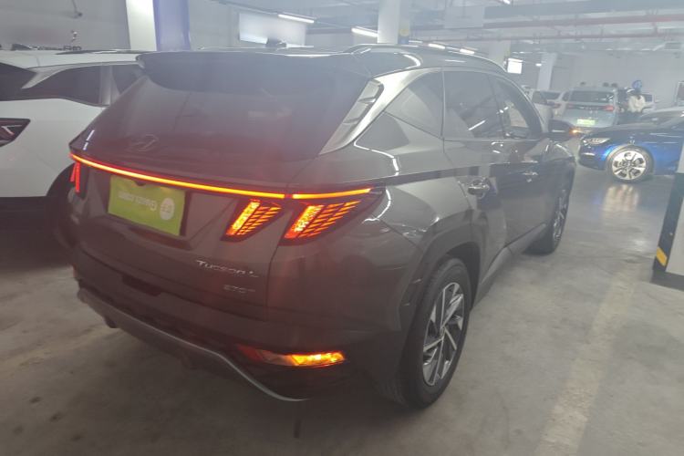 Used Hyundai Tucson 2023 Tucson L 1.5T Automatic Two-Wheel Drive GLX Elite Edition Rear Right 45 Deg