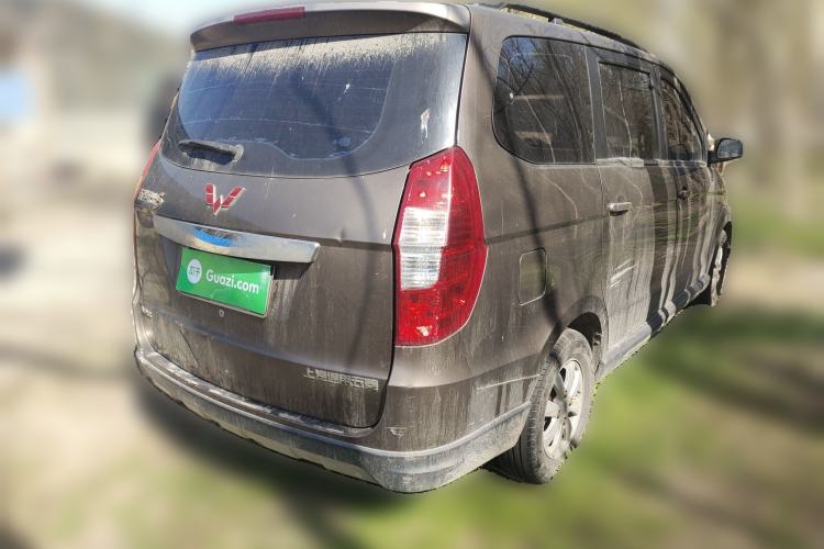 Used Wuling Hongguang 2013 1.2L S Comfort Model China IV Standard Rear Right 45 Deg