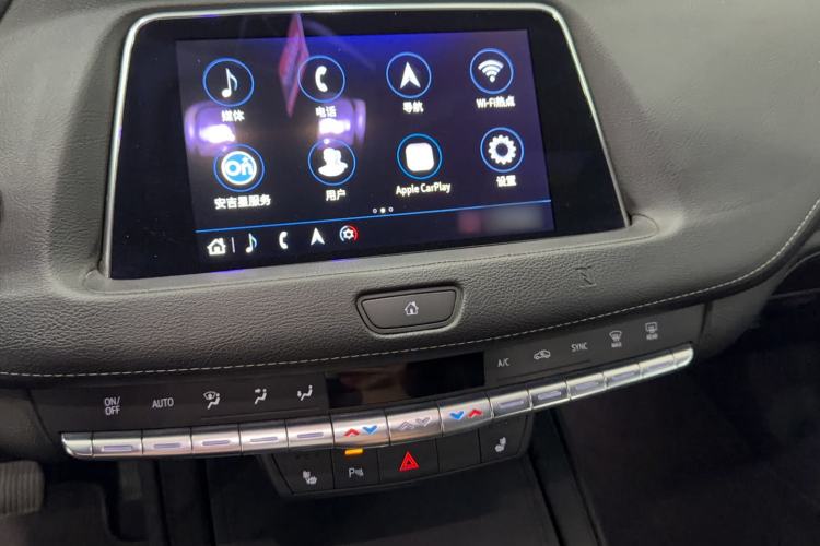 Used Cadillac XT4 2018 28T Two-Wheel Drive Leading Version Audio And AC Panel