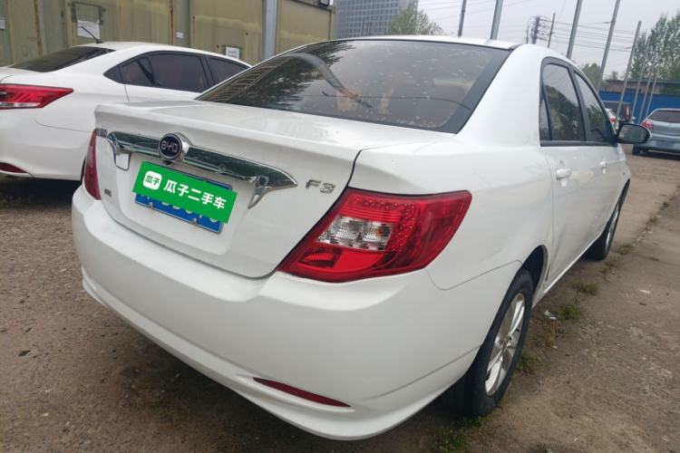 Used BYD F3 2015 Energy-Efficient Model 1.5L Manual Comfort Edition Rear Right 45 Deg