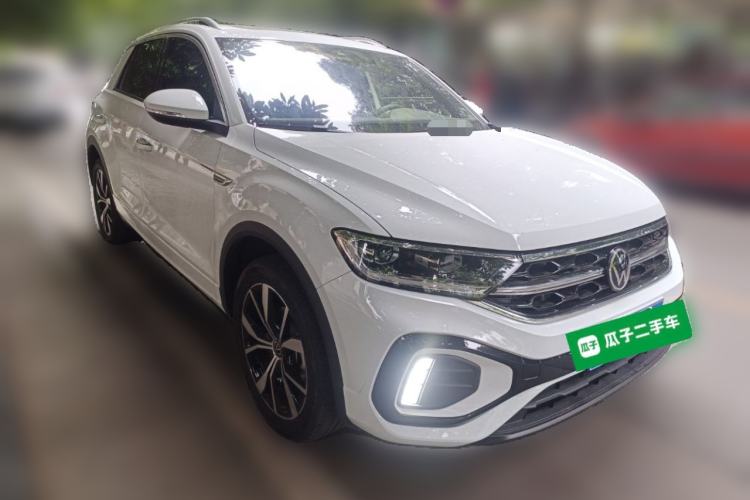 Used Volkswagen T-ROC 2025 Facelift Model 2 300TSI DSG Two-Wheel Drive Chenguang Edition Front Right 45 Deg