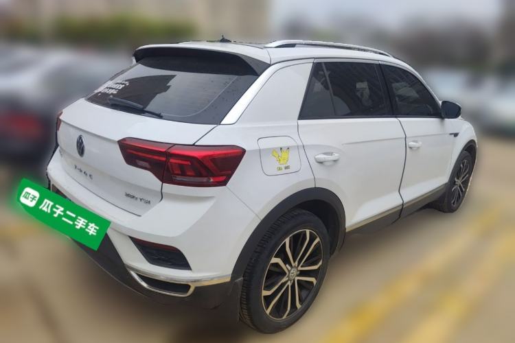 Used Volkswagen T-ROC 2020 280TSI DSG Two-Wheel Drive Comfort Version Rear Right 45 Deg