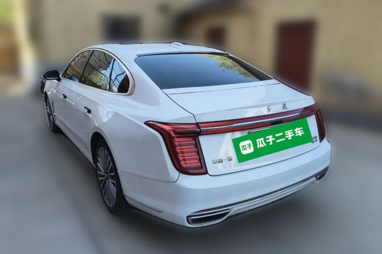 Used Hongqi H9 2020 2.0T Smart Connect Flagship Edition Rear Left 45 Deg