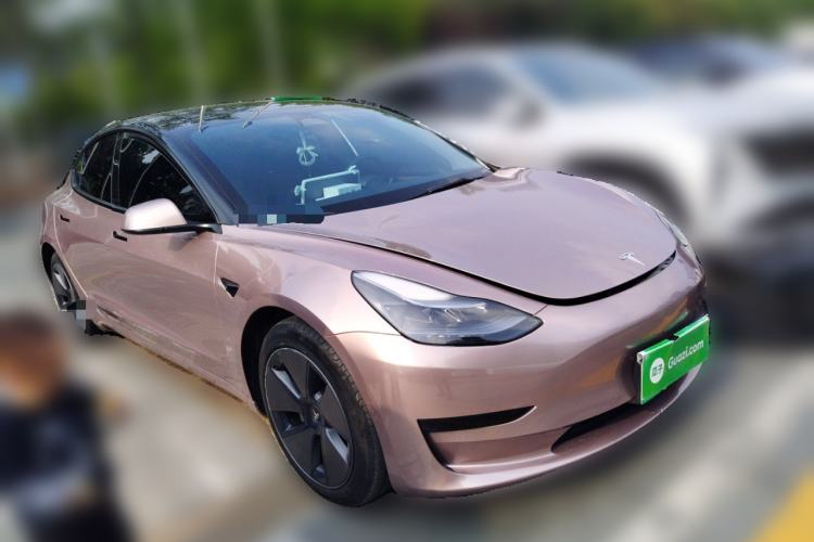 Used Tesla Model 3 2022 Rear-Wheel-Drive Version Front Right 45 Deg