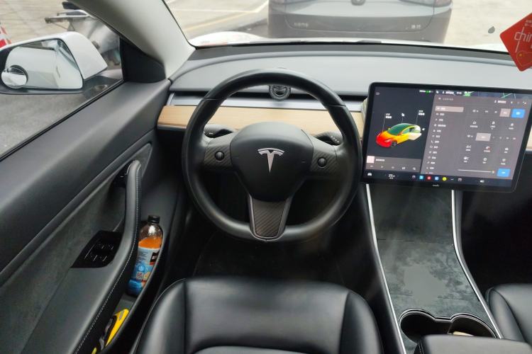 Used Tesla Model 3 2019 Long-Range Rear-Wheel-Drive Version Steering Wheel