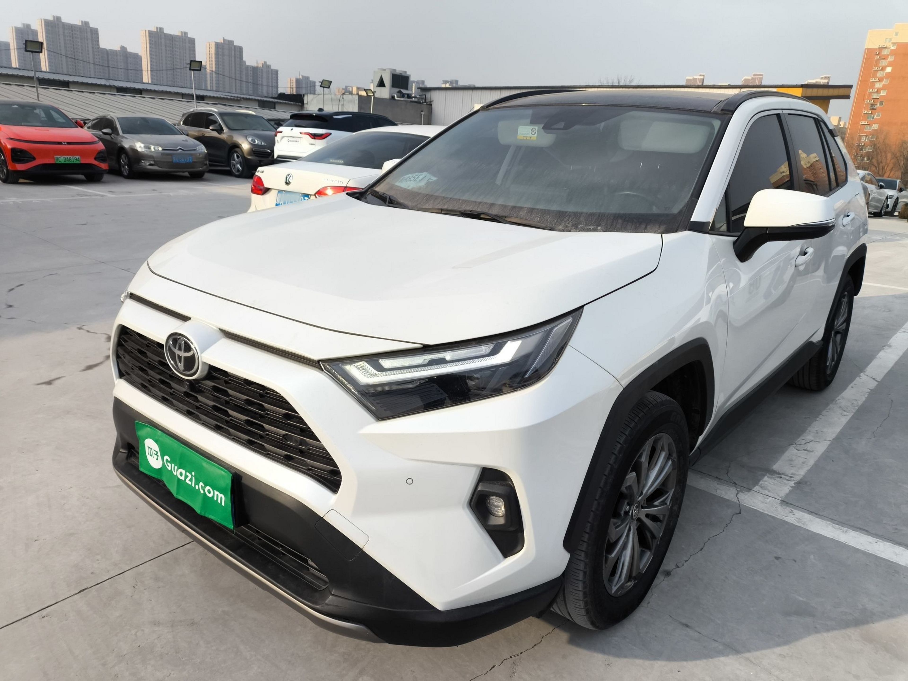 تحت مقدمة السيارة