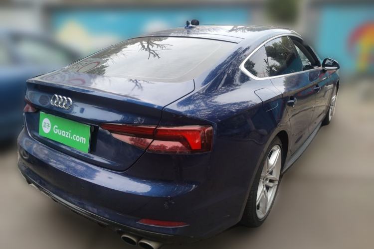 Used Audi A5 2017 Sportback 45 TFSI quattro Sport Model Rear Right 45 Deg