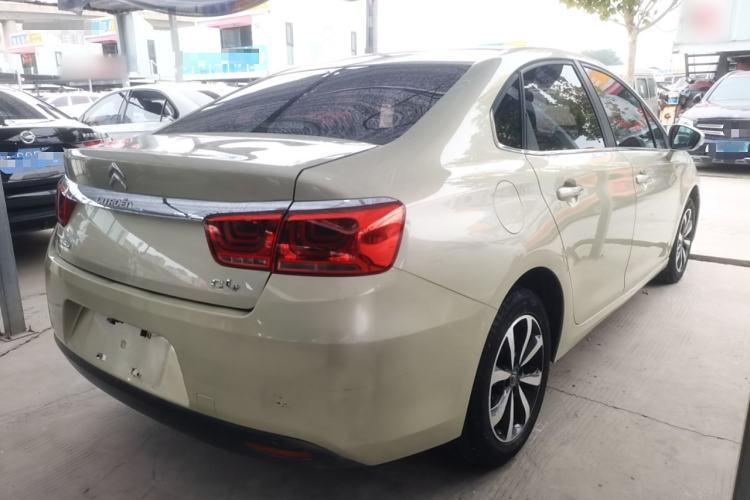 Used Citroen C4 Sega 2016 1.6L Automatic Luxury Model Rear Right 45 Deg