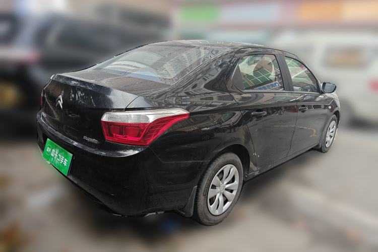 Used Citroen Elysee 2016 1.6L Manual Fashion Edition Rear Right 45 Deg