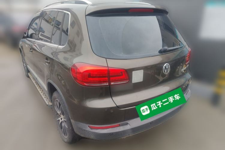 Used Volkswagen Tiguan 2015 1.8TSI Automatic Two-Wheel Drive Luxury Model Rear Left 45 Deg