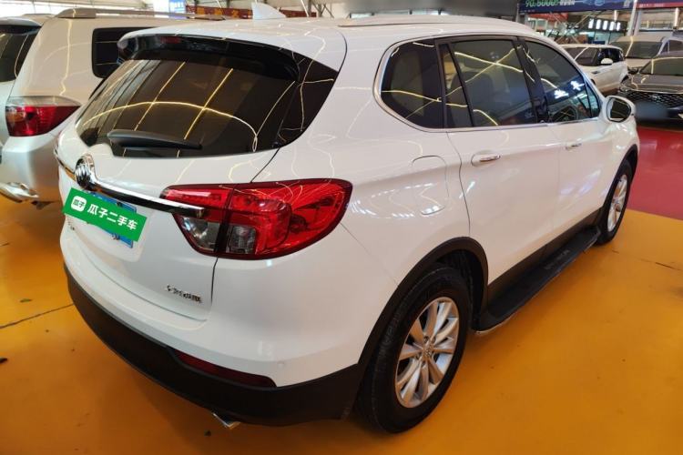 Used Buick Envision 2017 28T Four-Wheel Drive Elite Model Rear Right 45 Deg