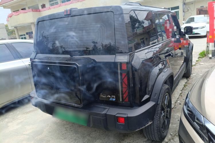 Used iCAR 03 2024 501km Two-Wheel Drive Long-Range Yuechao Edition Rear Right 45 Deg