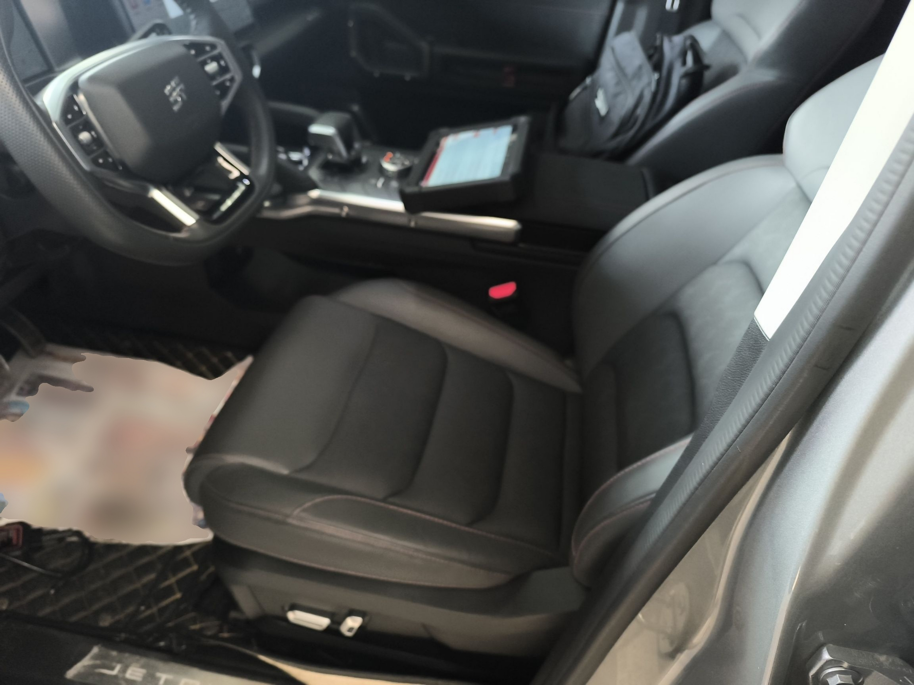 Avant de la voiture