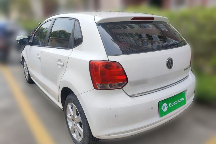 Used Volkswagen Polo 2011 1.6L Automatic ZhiKu Edition Rear Left 45 Deg