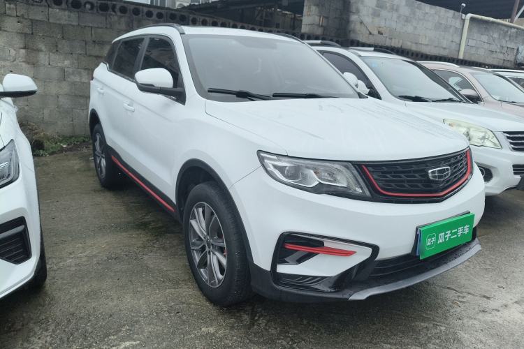 Used Geely Auto Emgrand X7 Sport 2021 1.8TD DCT Two-Wheel Drive Asian Games Edition Front Right 45 Deg