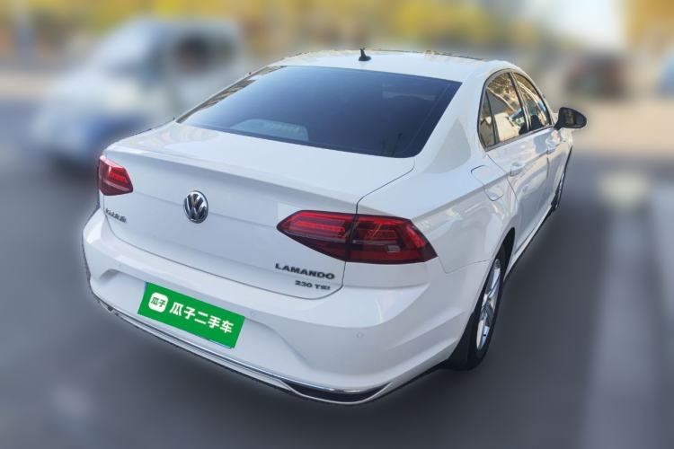 Used Volkswagen Lamando 2019 230TSI DSG Vision Edition China VI Standard Rear Right 45 Deg