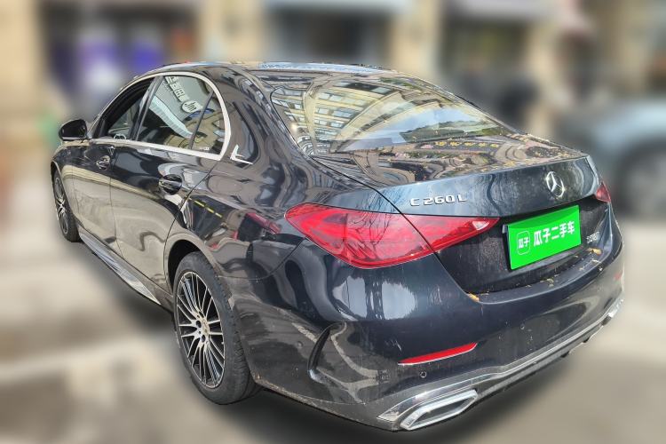 Used Mercedes-Benz C-Class 2022 C 260 L Sport Edition Rear Left 45 Deg