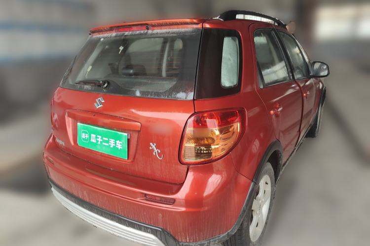 Used Suzuki SX4 2011 Hatchback 1.6L Manual Sport Model Rear Right 45 Deg