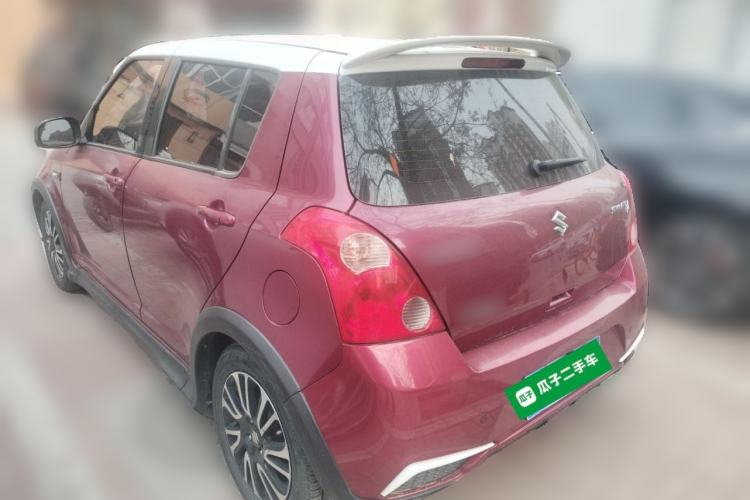 Used Suzuki Swift 2013 1.5L Automatic 20th Anniversary Limited Edition Rear Left 45 Deg