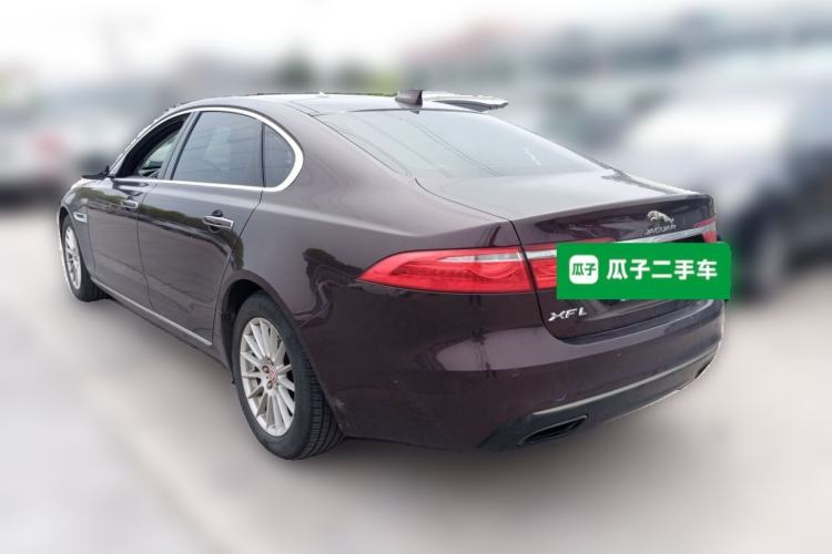 Used Jaguar XFL 2017 XFL 2.0T 200PS Luxury Edition Rear Left 45 Deg