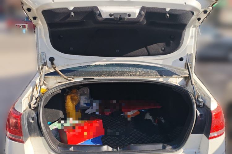 Used Citroen C-Quatre 2016 Classic Sedan 1.6L Manual - Premium Version Trunk