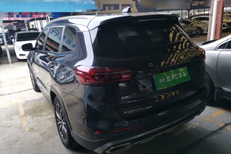 Used Chery Tiggo 8 PLUS 2021 290TGDI DCT Haoting Edition Rear Left 45 Deg