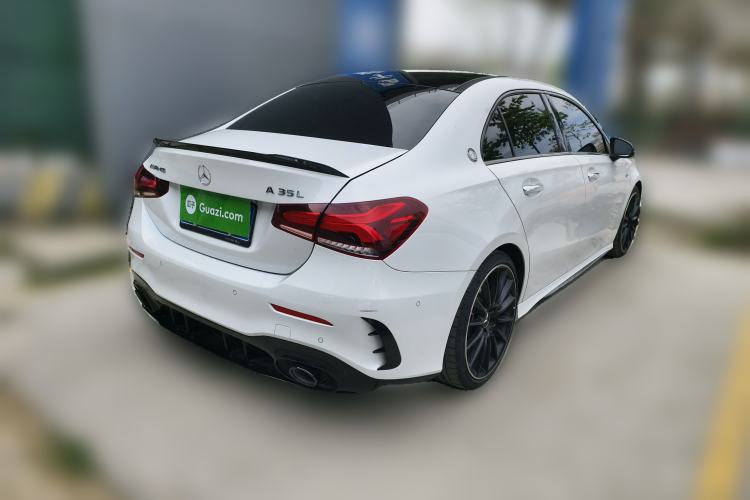 Used Mercedes-Benz A AMG 2020 AMG A 35 L 4MATIC Rear Right 45 Deg