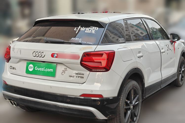 Used Audi Q2L 2021 35 TFSI Fashion Dynamic Model Rear Right 45 Deg