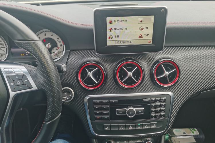 Used Mercedes-Benz A-Class 2013 A 260 Sport model Audio And AC Panel