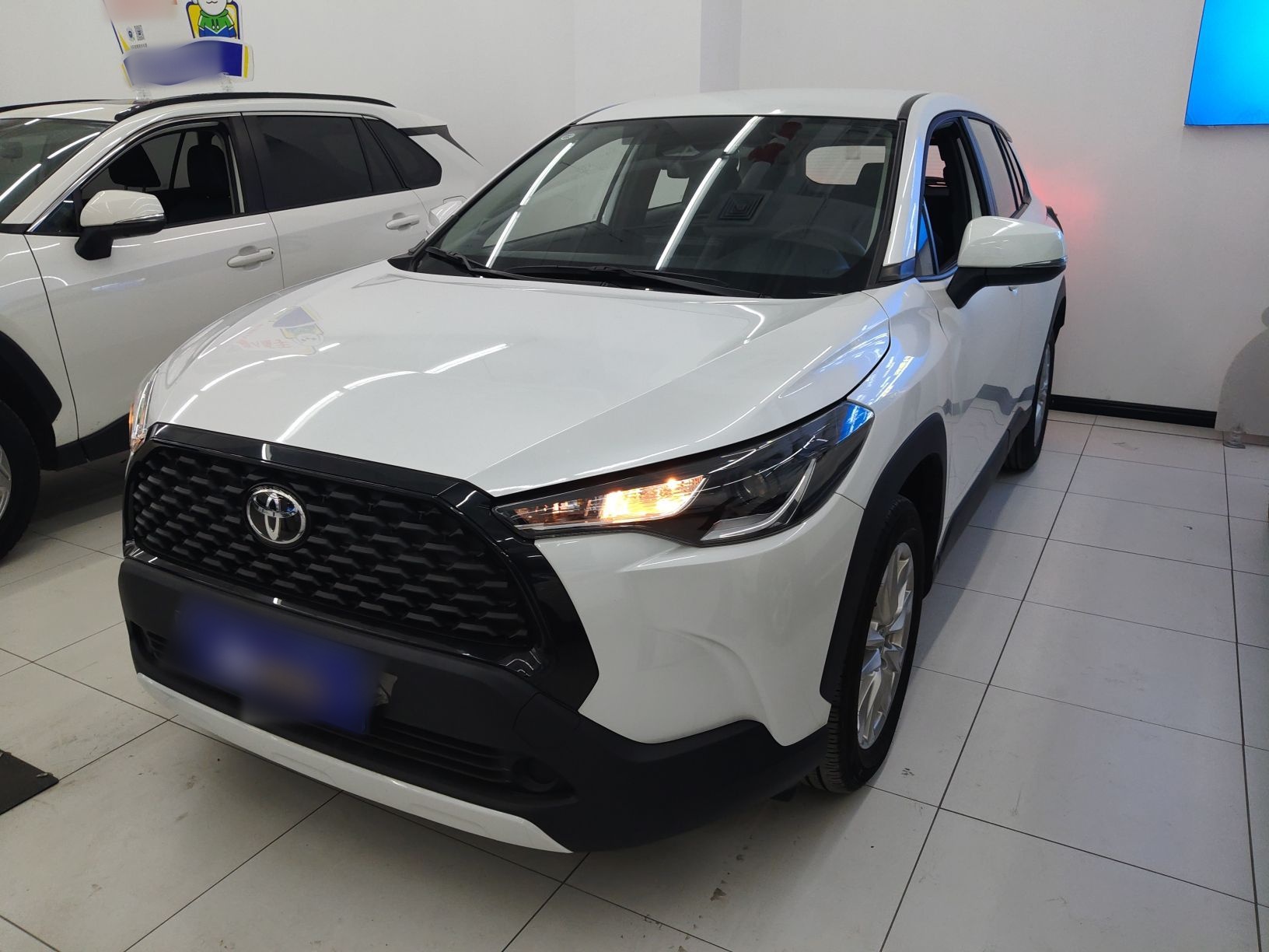 تحت مقدمة السيارة