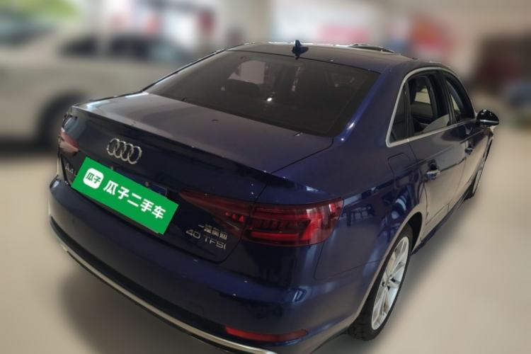 Used Audi A4L 2018 30th Anniversary Edition 40 TFSI Fashion Model Rear Right 45 Deg