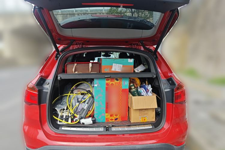 Used BMW X1 New Energy 2018 xDrive25Le Luxury Model Trunk