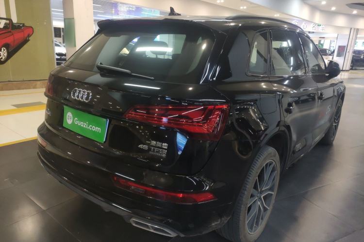 Used Audi Q5L 2025 quattro 45th Anniversary Edition 45 TFSI Luxury Dynamic Model Rear Right 45 Deg