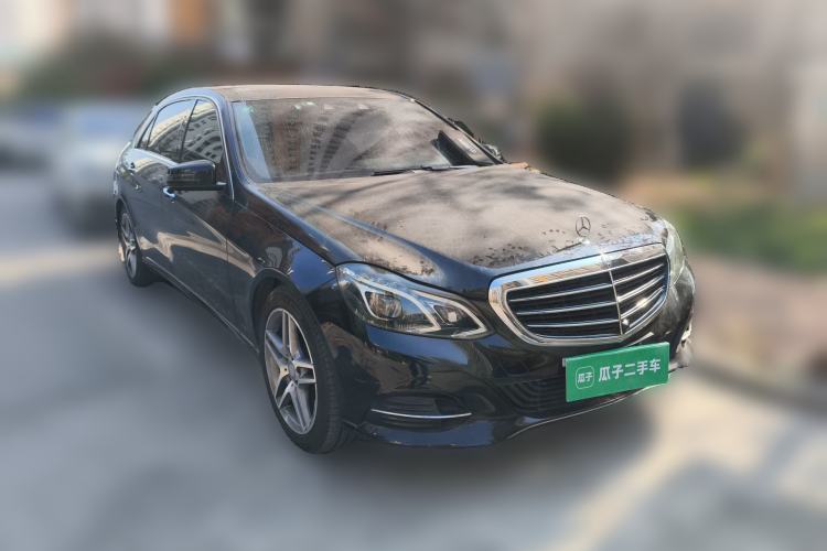 Used Mercedes-Benz E-Class 2015 E 400 L Hybrid Front Right 45 Deg