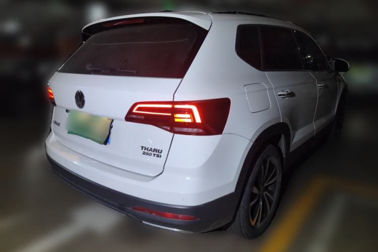 Used Volkswagen Tharu 2020 280TSI Two-Wheel Drive Luxury Plus Version China VI Standard Rear Right 45 Deg