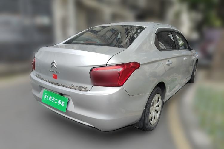 Used Citroen Elysee 2018 1.6L Manual Fashion Edition Rear Right 45 Deg