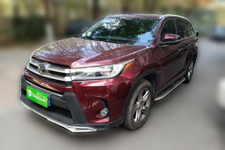 Used Toyota Highlander 2018 2.0T Four-Wheel Drive Luxury Edition 7 Seats China V Emission Standard