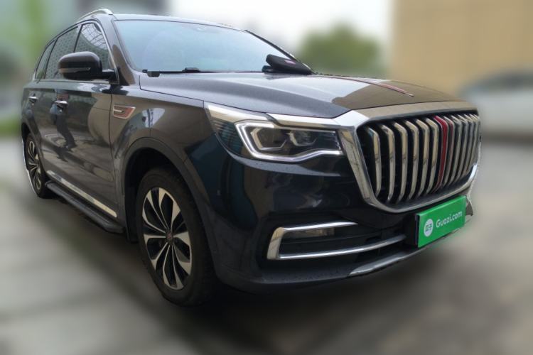 Used Hongqi HS7 2022 2.0T DCT Two-Wheel Drive Smart Connect Flagship Edition Seven Seats Front Right 45 Deg