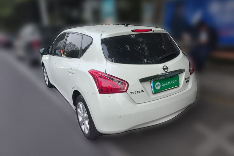Used Nissan Tiida 2014 1.6L CVT Smart Model Rear Left 45 Deg