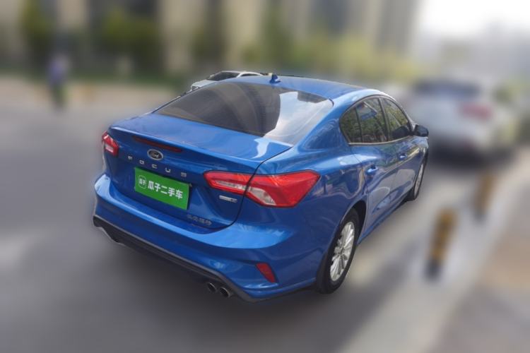 Used Ford Focus 2020 Sedan EcoBoost 180 Automatic Trend Edition Rear Right 45 Deg