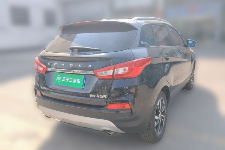 Used BAIC Senova X55 2016 1.5T CVT Elite Edition Rear Right 45 Deg