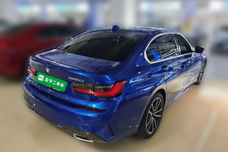 Used BMW 3 Series 2020 320Li M Sport Package Rear Right 45 Deg