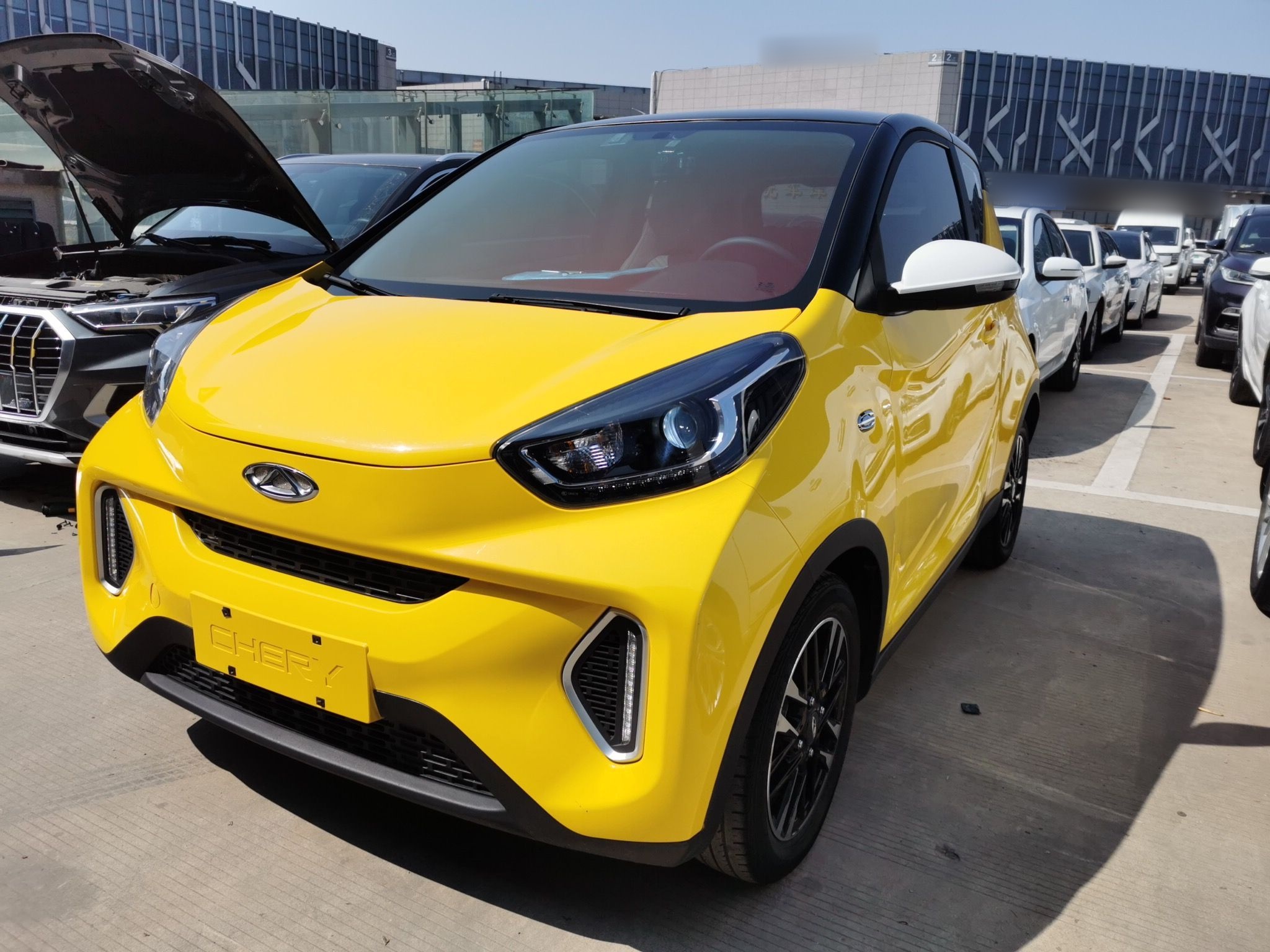 Parte inferior delantera