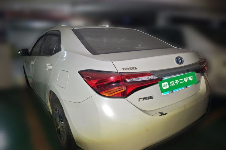 Used Toyota Levin 2016 Dual-Engine 1.8H GS E-CVT Elite Model with Sunroof Rear Left 45 Deg